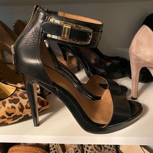 Calvin Klein Ankle Strap Sandal Heel Shoe
